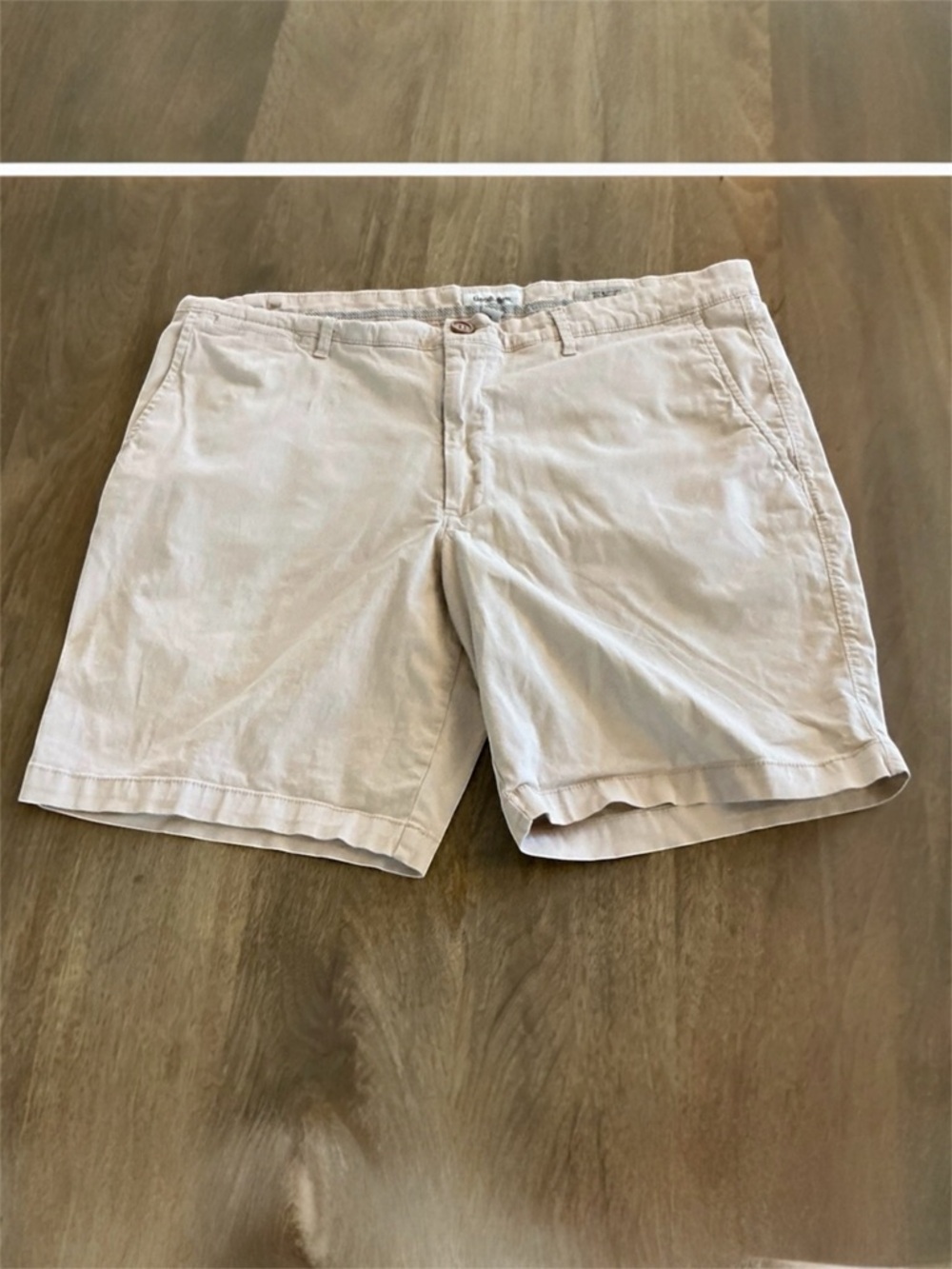 Barely pink linden chino shorts 5” inseam